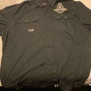 Authentic big man’s coogi Australia button down shirt *euc*